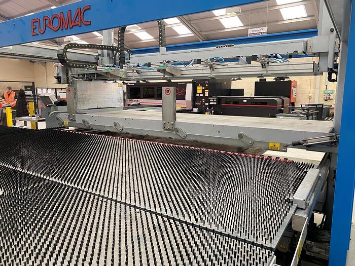 Used 2014 Euromac MTX Flex 12 Hybrid CNC Punching Machine with Automation