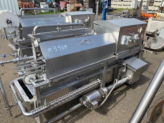 Used Custom Made Overflow Briner Set for 300 x 407 Cans