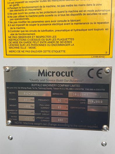 Used 2010 CHALLENGER  - MICROCUT BNC - 2260 X