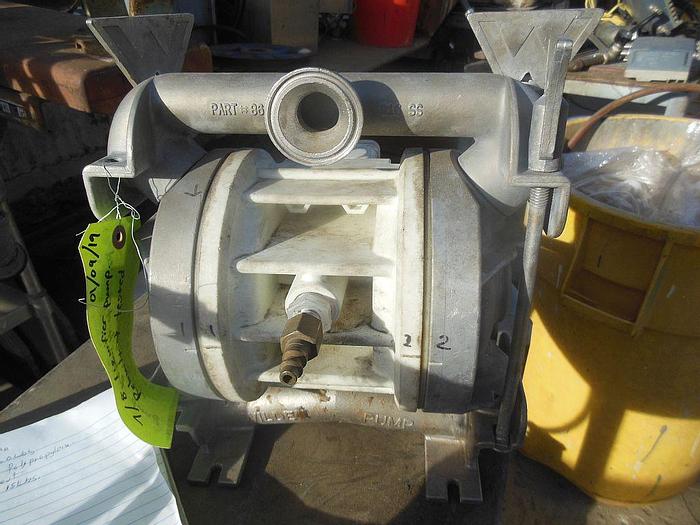 Used Pump, Diaphragm, 1-1/2", S/St, Wilden, M-2, 1" Outlet, #S742760