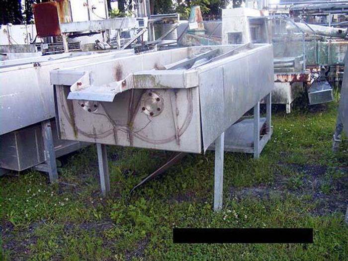 Used 2-bębnowa płuczka do warzyw liściastych