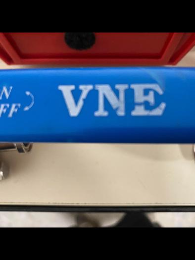 Used VNE  316 Stainless Steel Ball Valve 1000 PSI WOG w/ 3/4" Sanitary Fittings