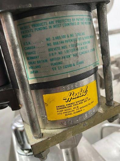 Used Prochrom HPLC Stainless Steel Preparative Chromatography Column 3.5" x 20" 100 bar 1450 PSI