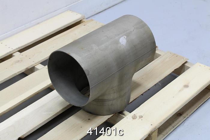 Used Alaskan Stainless Steel Tee Shape Tubing #41401