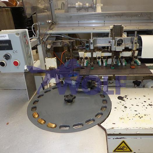 Used foiling machine SAPAL type PRLP - equipped for bottom fold.