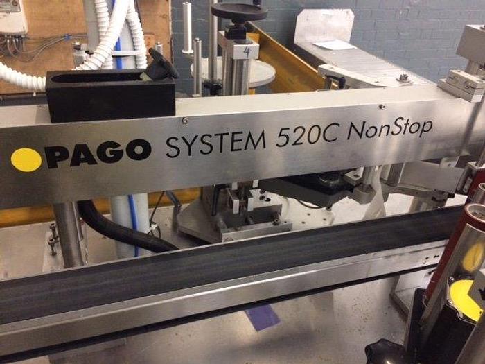Used Pago Front and Back Labeller