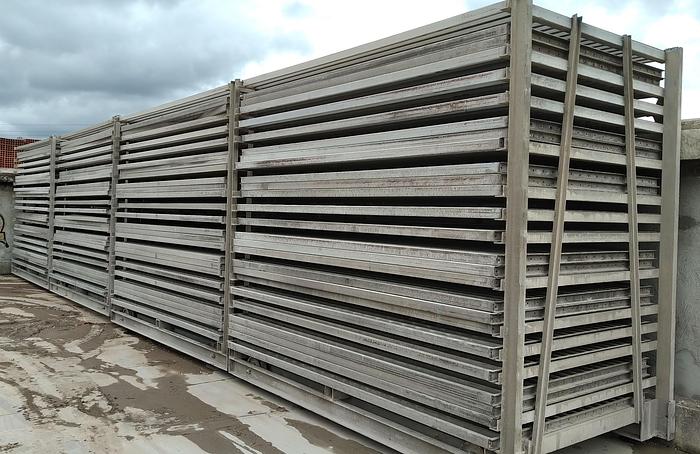 Usado Estrados de ferro galvanizado