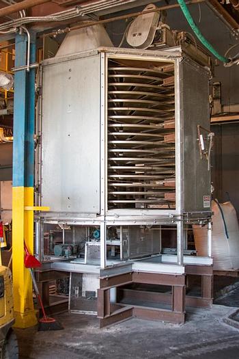 Used Dryer, Turbo, Rotary, (18) Trays, S/st, Wyssmont, #D740350