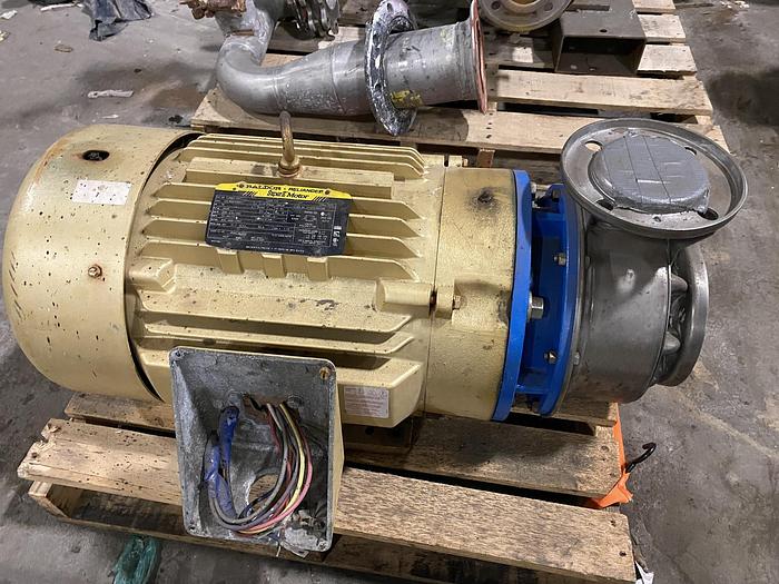 Used GOULDS WATER TECHNOLOGY G&L SERIES SSH 2.5 X 3 - 8 PUMP UNUSED SPARE