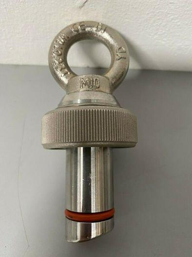 Used Mettler Toledo 007641047IG Blind Plug Stainless Steel Tank Port Plug