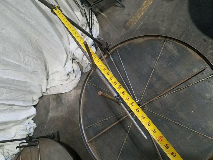 Used 43" Stock Reel Metal Material Strip Payoff Stamping