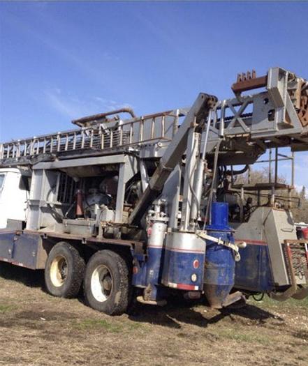 Used 1988 Reichdrill T650W Drill Rig