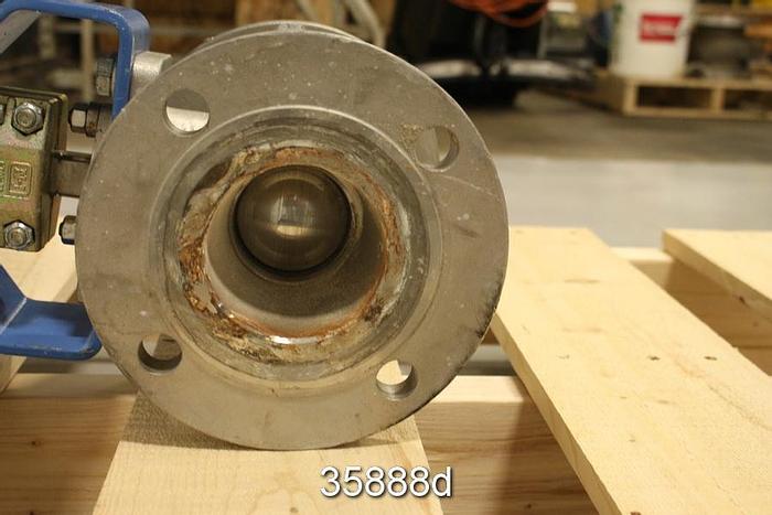 Used Neles Jamesbury 37150313600XTZ2 3" Ball Control Valve #35888