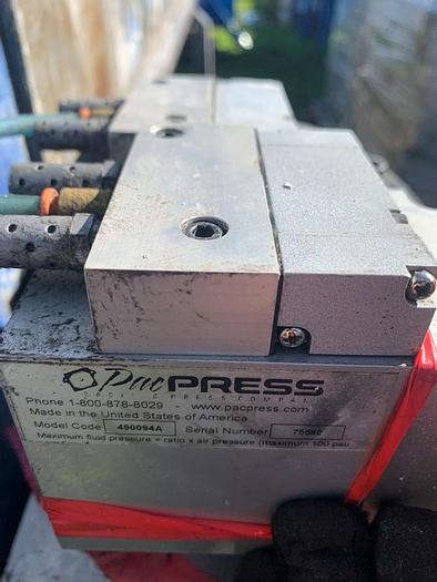 Used Filter, P&F, 36" x 36", PPL, Pacific, 15 CF, 318 SF #S743641