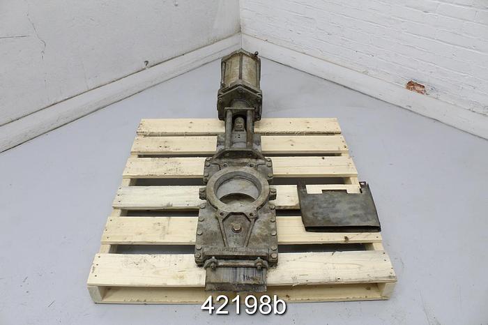 Used Stafjo 8" Air Operated Through Gate Valve #42198
