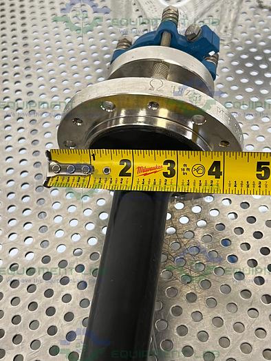 Used Buchi  AG Katalog 8801 Y Shaped Glass w/ 2 Valves