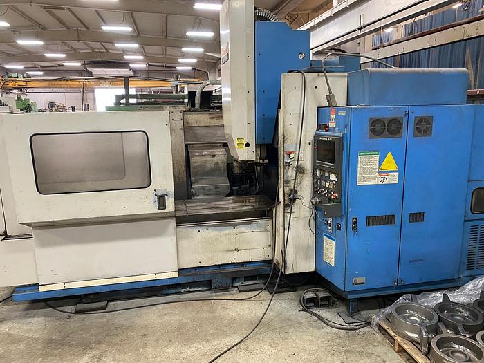 Used MAZAK AJV35/80 4-AXIS CNC VERTICAL MACHINING CENTER