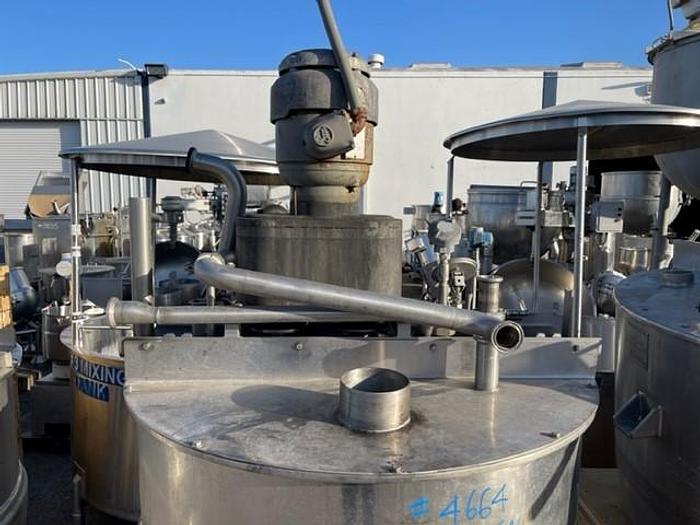 Used Groen 150 Gallon Stainless Steel Jacketed Mix Kettle With Dual Agitation