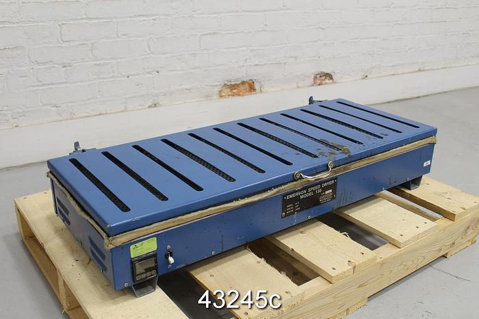 Used Emerson Model 135 Speed Dryer, 36"x14" Drying Area #43245