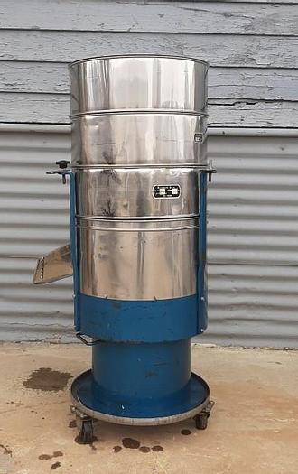 Used Screen, Sifter, S/st, Triple Deck, Portable, 17" Dia #S743847
