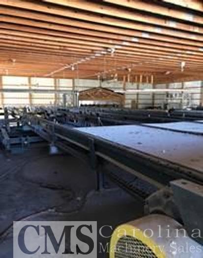 Used Corley Automated Lumber Stacking & De-Sticking Line