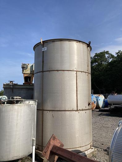 Used BPT Inc. approximately 3,200 gallon stainless steel vertical tank