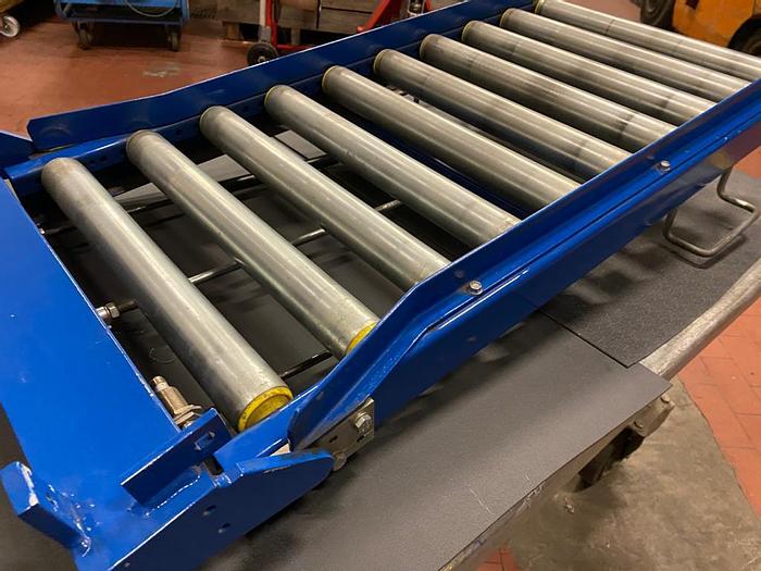 Gebraucht Klapp-Element Durchgangsklappe Overbeck Fördertechnik Rollenbahn