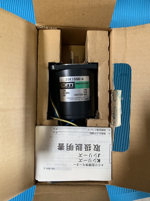 Used Oriental Motor Induction Motor 3IK15GN-A