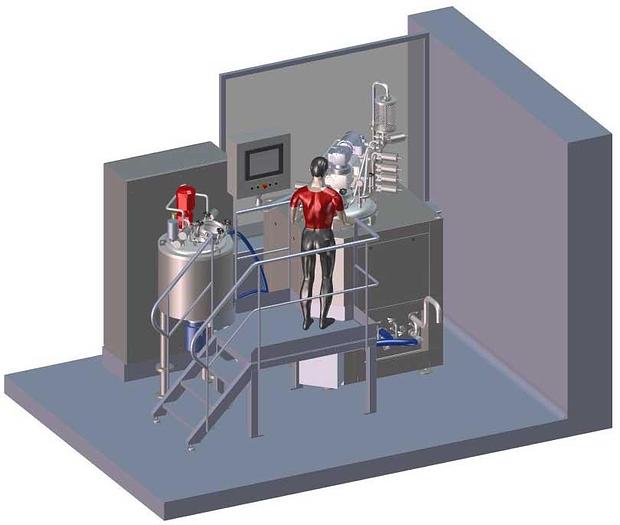 150 LITER VMI TRIMIX VACUUM MIXER HOMOGENIZER (#9852)