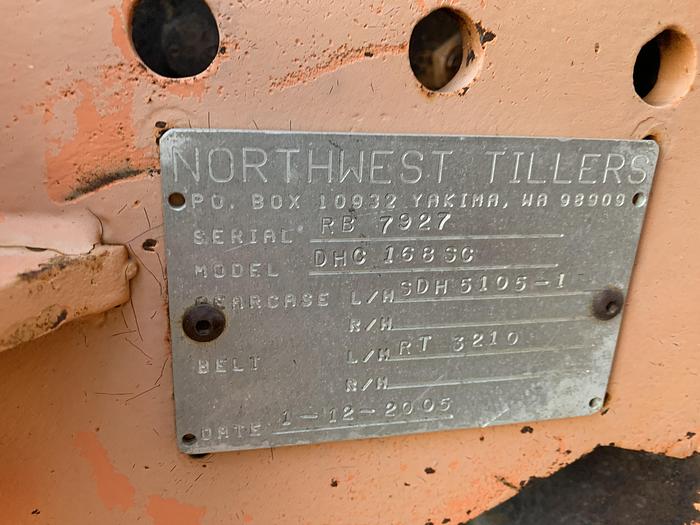 Used 2005 Northwest Tillers DHC168SC