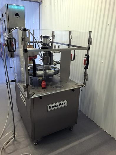 Used Novapak POT SEALING MACHINE