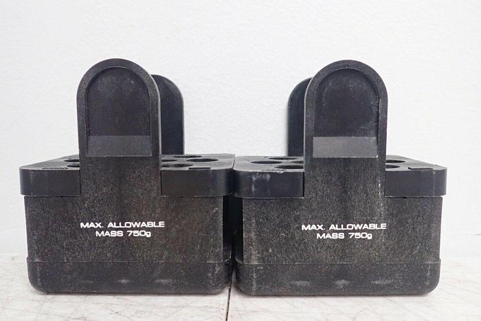 Used Lot of 2 Sorvall 00884 Centrifuge Rotor Bucket Inserts 689192513927