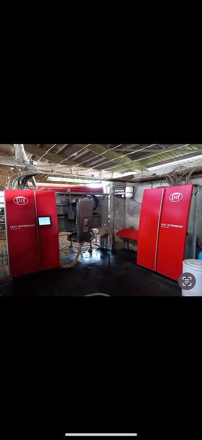 Überholt 2011 Lely 2 x A4 Manager komplette Anlage