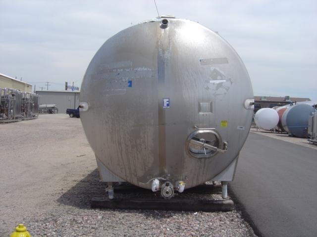 Usado 10,000 GAL, JACKETED STORAGE TANK
