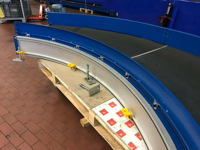 Gebraucht INTERROLL Gurtbandkurve 90° Kurve