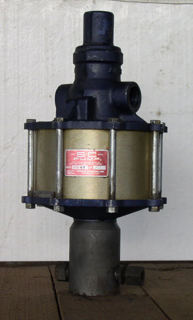 Used Air Operated Liquid Pump - SC Hydraulic Engineering Co. 10-500-4.5