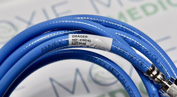 4185143 HOSE, NITROUS OXIDE, DISS NUT CONNECTION, 15 FT by Draeger Inc.
