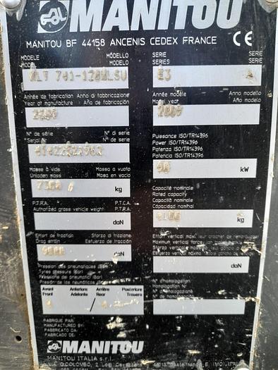 Usato MANITOU MLT 741-120 HLSU EVOLUTION USATO