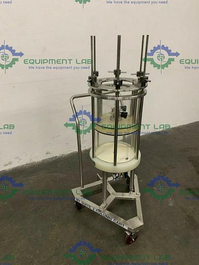 Used Pharmacia Biotech Euroflow 24.6 Liter Chromatography Column w/ Valves