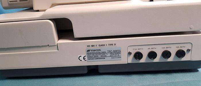Used Topcon TRC NW5S nicht-mydriatische digitale Fundus-Netzhautkamera mit PowerHAD 3CC