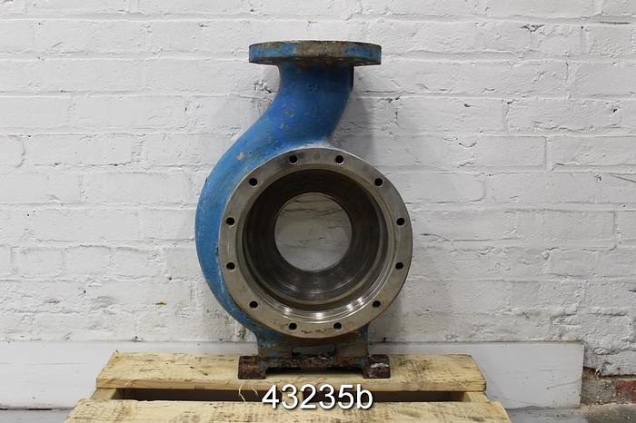 Used Goulds 3196 4x6x10 Stainless Steel Pump Casing #43235