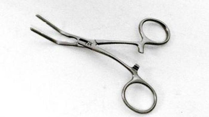 Used Forceps Spinal System Craniofix Holding 115mm (4-1/2in) AESCULAP FF105R