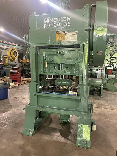 Used MINSTER P2-60-36
