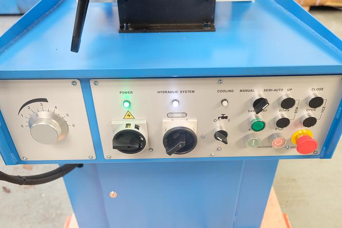 Mach- Cut 315 Semi Automatic double Mitre Bandsaw