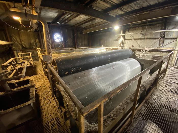 Used Black Clawson Cylinder Thickeners, 180" Face #44407