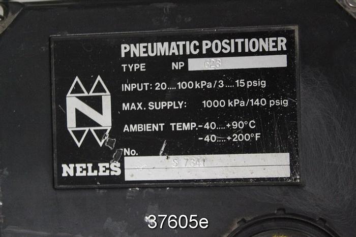 Used Neles 1.5" V-Ball Control Valve, R11LAO15-AJJL #37605