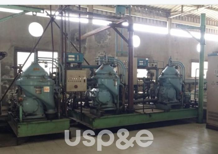 Used 62 MW 1995 Used MAN 9L/58 HFO Power Plant Generator Sets