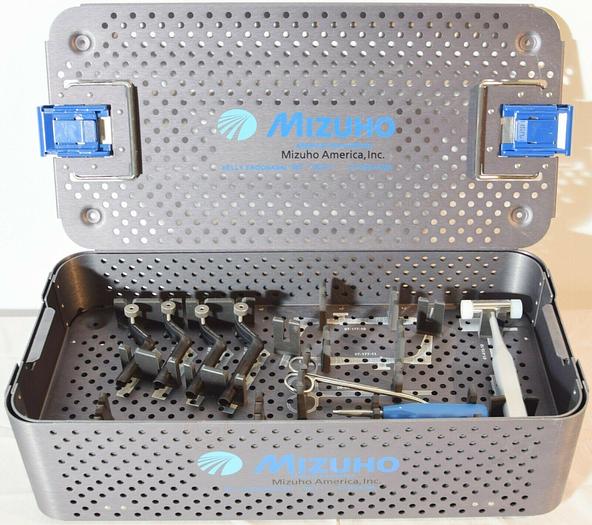 Used Mizuho 07-200-01MA Kelly Endonasal Set Instrument Case with Partial Instruments