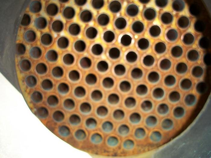 Used Used ITT Standard approximately 95 sq.ft. single pass shell and tube exchanger