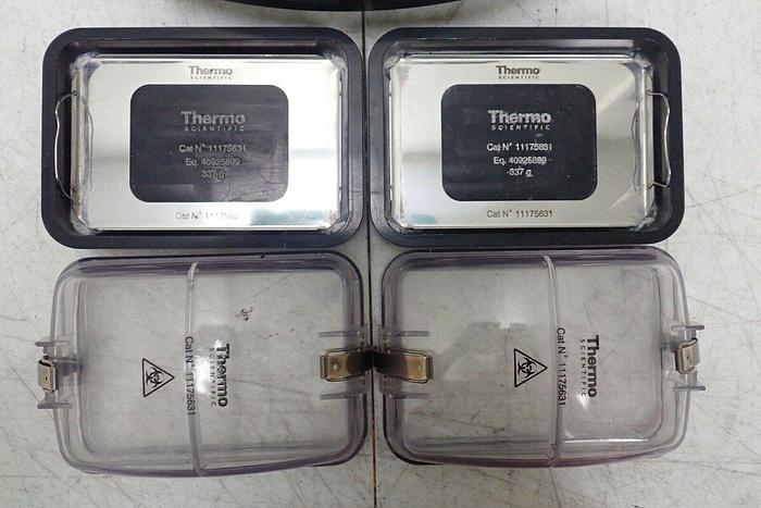 Used Thermo 11175750 T20 Centrifuge Rotor w/ 2 Plates, 2 11175631 Microplate Carriers